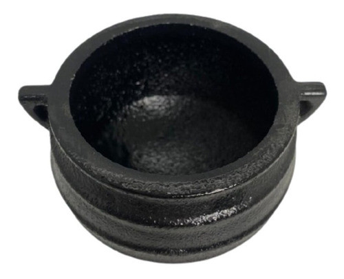 Caldeirão Tripé Com Alça E Sem Tampa Em Ferro Fundido 100ml 0