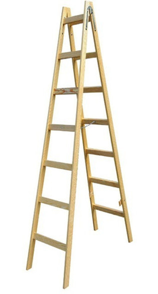 Escalera Familiar Pintor Madera Reforzada 10 Escalones. 0