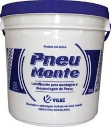 Pasta / Gel Para Montagem De Pneus - Balde 3kg - Pneumonte 0
