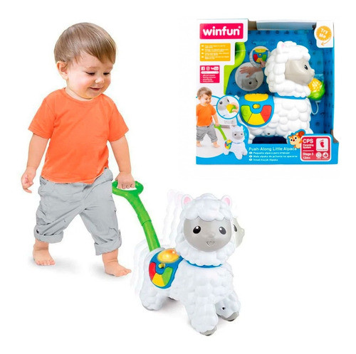 Arrastre Caminador Con Manija Alpaca Original 0757 Winfun 0