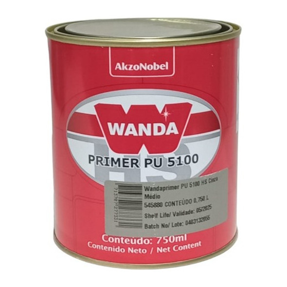 Primer Pu 5100 Hs - 0,75l. Wanda 0 Primer Pu 5100 Hs - 0,75l. Wanda 0