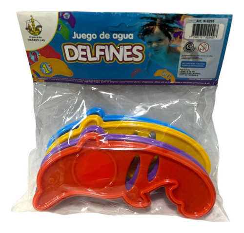 Delfines Juguete Para Pileta Diversión Calidad Regalo Ideal 1