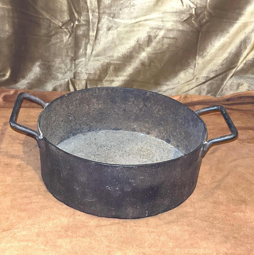 Olla De Hierro Antigua Ideal Para Las Tortas Fritas 3lts 0