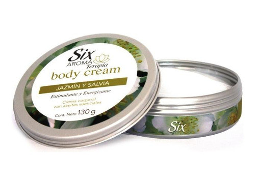 Body Cream Six Jaxmín Y Salvia 130gr 0