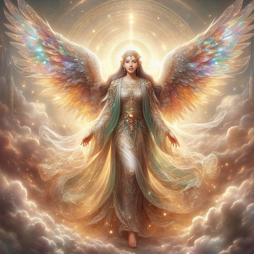 Obra De Arte Digital Ángel Imamiah 50x50cm Pieza Única 0