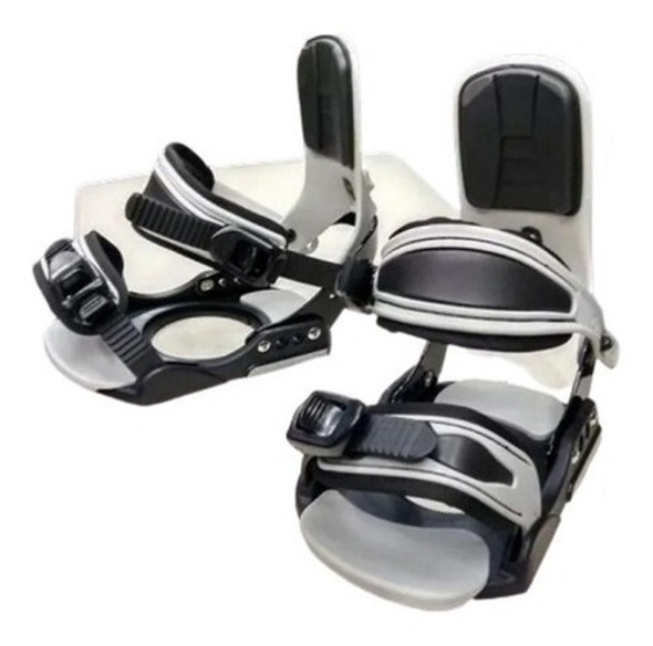 Par De Fijaciones P/snowboard Freeride Cm5 C/talonera 1