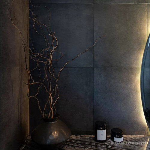 Porcelanato 58x58 Terraferma Negro 1ra Rectificado 1