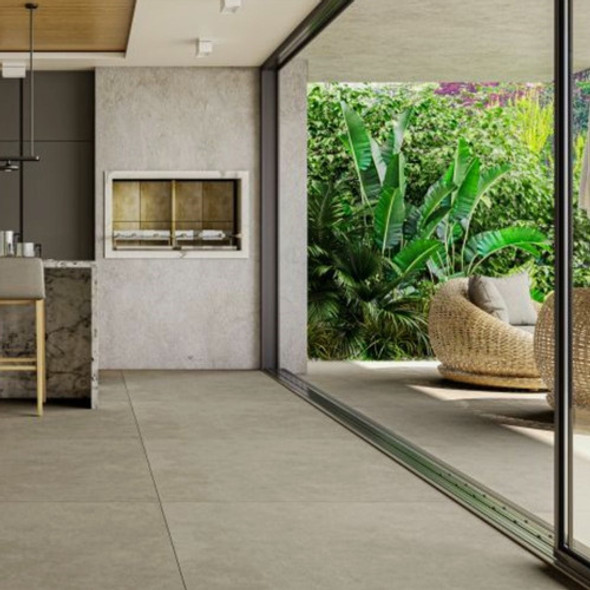 Porcelanato Gaudi London Dark 120x120cm Caixa 2,86m² 1