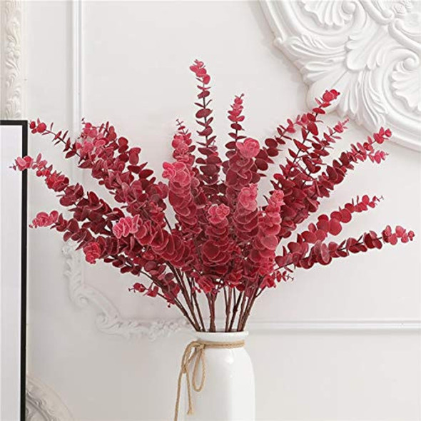 Fulehouzz 3 Piezas De Hojas De Eucalipto Artificiales Tallos 0