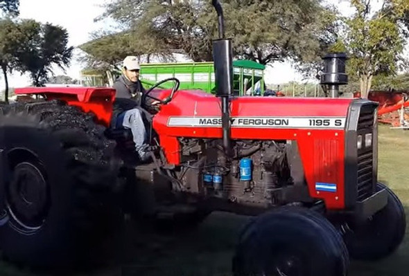 Juego De Calcos Tractor Massey Ferguson 1195 S 1 Juego De Calcos Tractor Massey Ferguson 1195 S 1