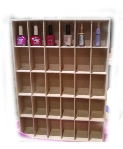 Organizador Para 30 Esmaltes, Repisa, Estante, Esmaltero 1
