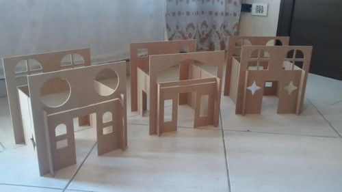 Casita Encastrable Fibrofacil 12 Piezas Grandes 1