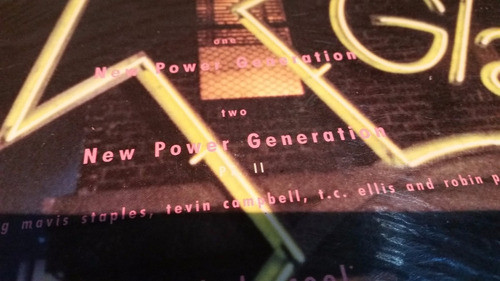 Prince New Power Generation Vinilo Maxi Muy Buen Estado 1990 1