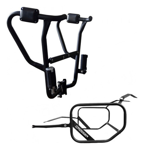 Protetor De Carenagem Motor + Afastador Alforge Crosser 150 0