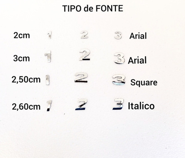 Emblemas Letras P/carro 16  Unid  2cm Arial,  Autocolante 1 Emblemas Letras P/carro 16  Unid  2cm Arial,  Autocolante 1