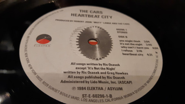 The Cars Heartbeat City Lp Vinilo Gatefold Insert Usa 1984 1
