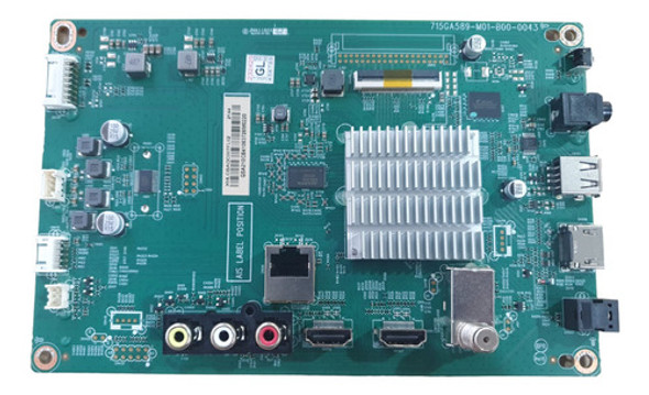 Placa Principal 43s5195 715ga589 43s5195/78g Atenção No Lvds 0