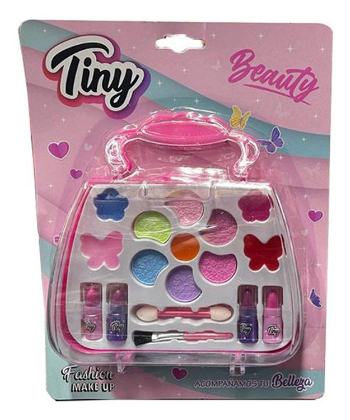Set De Maquillaje Carterita Tiny Sombras Y Labiales Cod 343 0