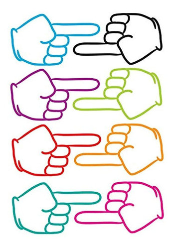 Ashley Productions Pointing Fingers Die-cut Magnet 0