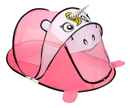 Casita Infantil Plegable Carpa Pop Up Unicornio Mt08986 0