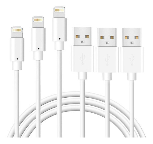 Cargador De Cable Novtech 3pack 3ft 6ft 9ft Cargador De Cabl 1