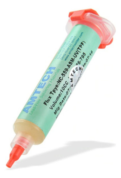 Flux Amtech Nc-559-asm-uv Made In Usa Jeringa 10cc Original 0
