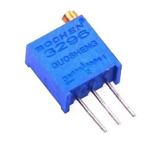 Preset Trimpot 25 Vueltas Vertical 3296 500 Ohm Cermet 0