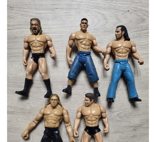 Lote Nro 10 De Luchadores De La Wwe Para Customizar 1