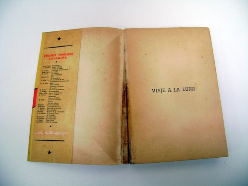 Viaje A La Luna Cyrano De Bergerac Editorial Calomino Boedo 1