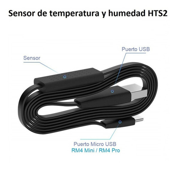 Sensor De Temperatura Y Humedad Broadlink Hts2 1