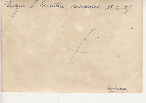 1957 Fotografia Parque General San Martin Mendoza Argentina 1