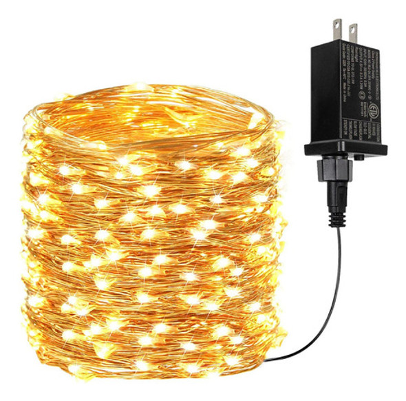 Bhclight 200 Luces Led De 66 Pies, Cadena De Luces Impermeab 0