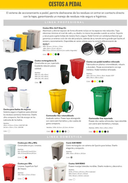 Tapa Plana Para Cesto Tacho Residuos Basura Redondo 125lts 1 Tapa Plana Para Cesto Tacho Residuos Basura Redondo 125lts 1