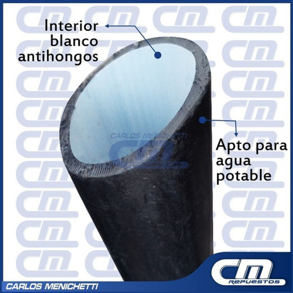 Rollo Manguera Caño Polietileno Tricapa 1p-  K6 X 100mts 1