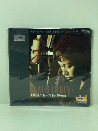 Xrcd2 Jacintha Here's To Ben A Vocal Tribute To Ben Webster 0