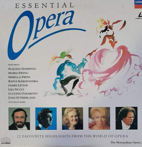 Frt Grátis Ópera 3 Laserdiscs Favourites Essential 1 E 2 1
