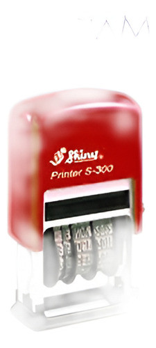 S300 Brillante Uno Mismo-entintar El Dater Mini Fecha Sello 0