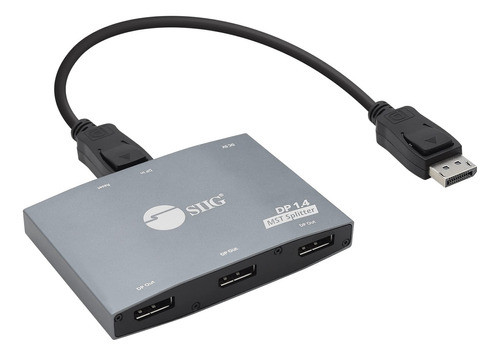 Siig Divisor Displayport De 3 Puertos Mst Hub 4k - 1 En 3 Sa 0