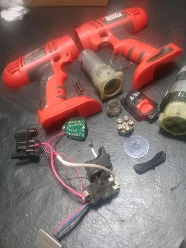 Repuestos Atornillador Batería B&d Hp120k, Gatillo Usado B/e 0