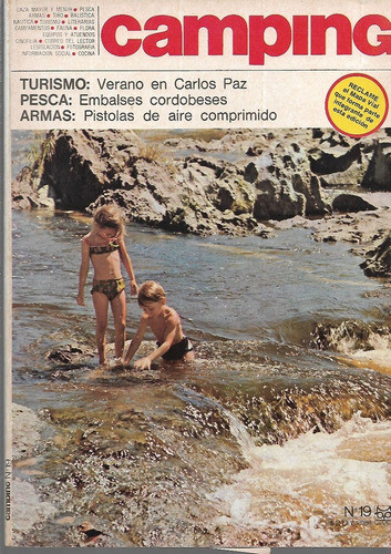 Revista Camping #19 1971 Carlos Paz Embalses Codobeses Armas 0