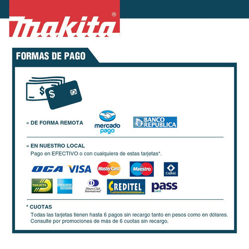 Mecha P/concreto Makita Encastre Sds Plus 6 X 160 1