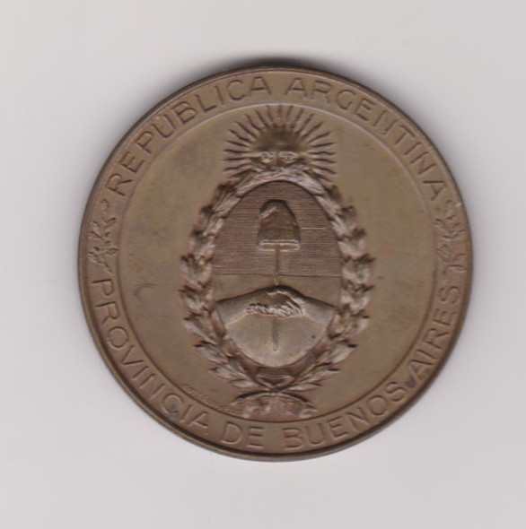 Medalla Desagues En El Partido De Avellaneda Año 1926 1 Medalla Desagues En El Partido De Avellaneda Año 1926 1