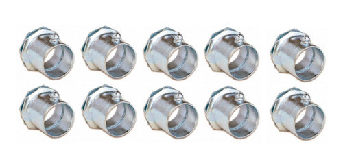 Conector De Hierro Zincado 1½` Delga Ch51 Pack X10 Unidades 0