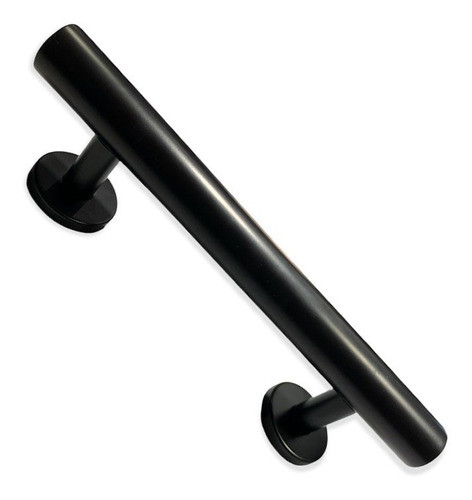 Barral Manijon Para Puerta Acero Inox Negro 600 X 32 0