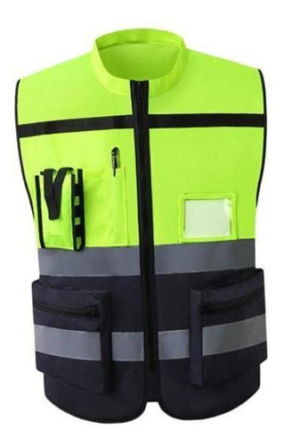 2x Refletivo De Segurança Zíper F 0