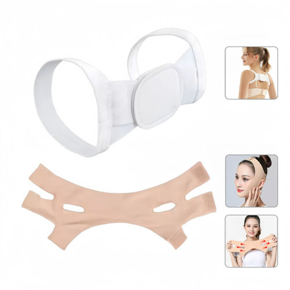 Set X2 Corrector De Postura Espalda Mascarilla Adelgazante 0