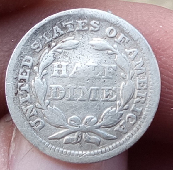Estados Unidos Plata Half Dime 1854 1