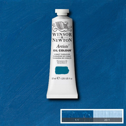 Tinta Óleo Artist Cobalt Turquoise S5 37ml Winsor & Newton º 1