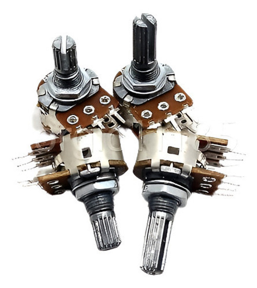 Estados Unidos Stock 10pcs 100k Ohm B100k Potenciómetro Dual 1