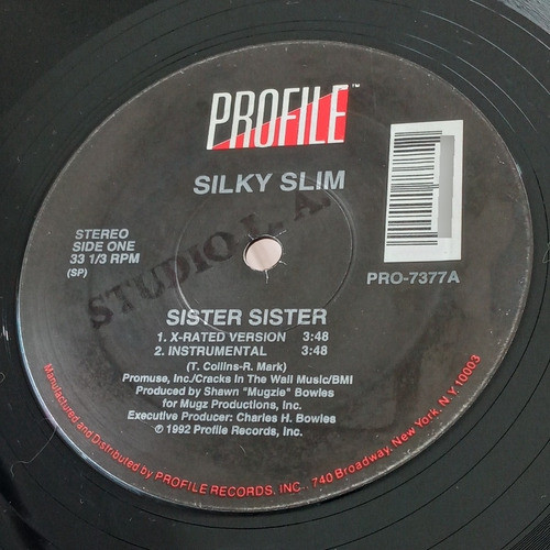 Silky Slim - Sister Sister [ 1992 ] Bem Raro 0